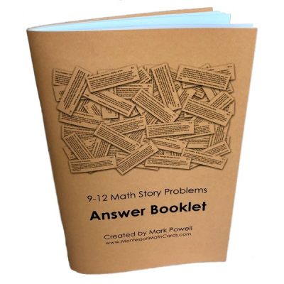 9-12 Story Problems Answer Booklet